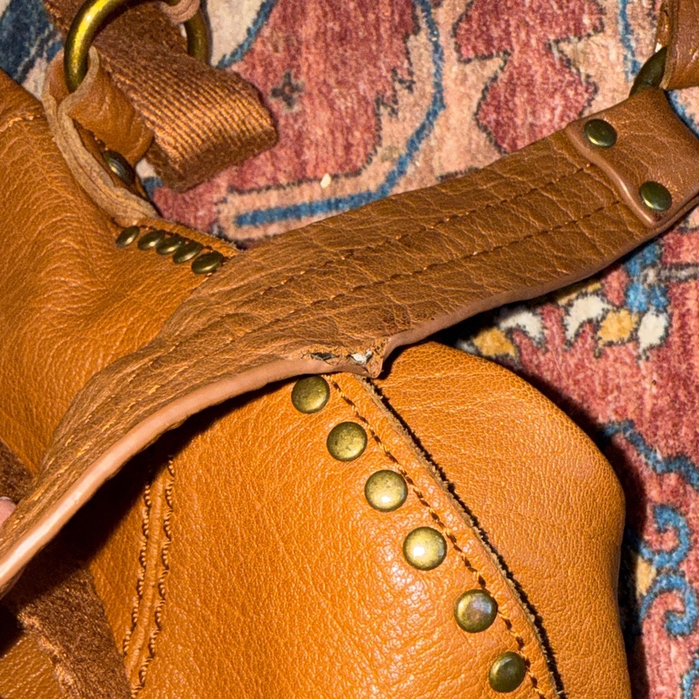The SAK Brown Leather Crossbody Bag - Picture 5 of 5